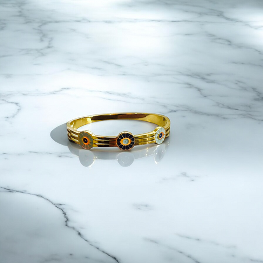 Triple Protection Evil Eye Bracelet
