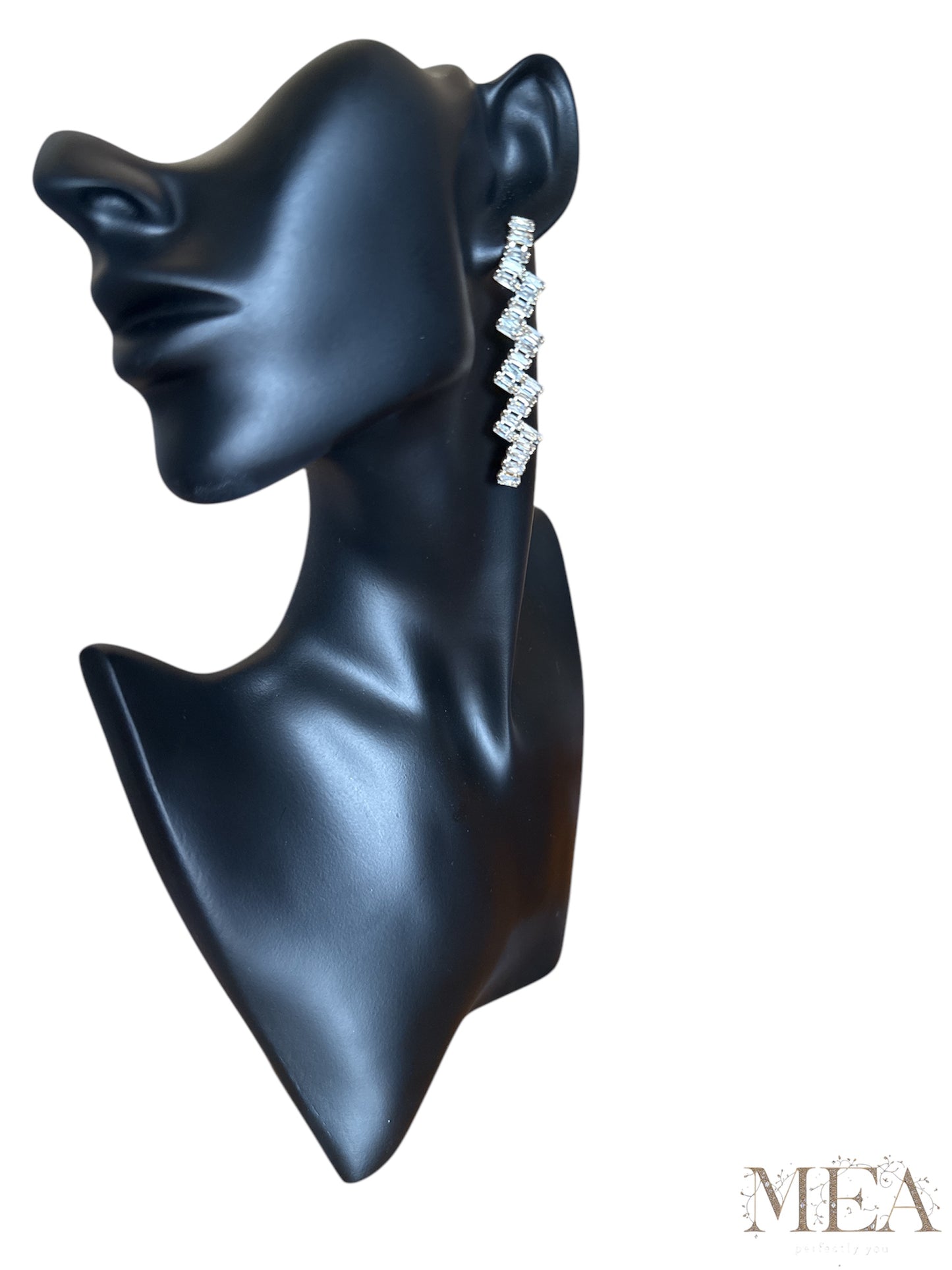 Studded Zig Zag Danglers