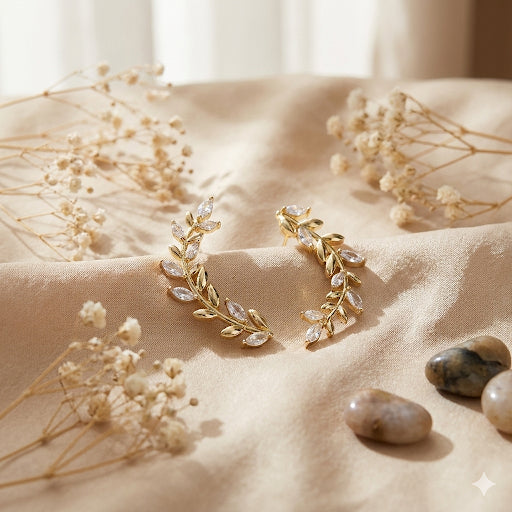 MEA Collection - semi cuff earrings