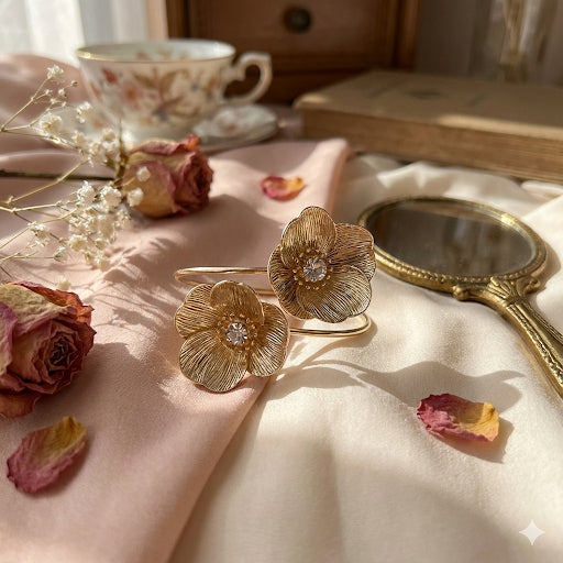 Flower Bracelet - Adjustable