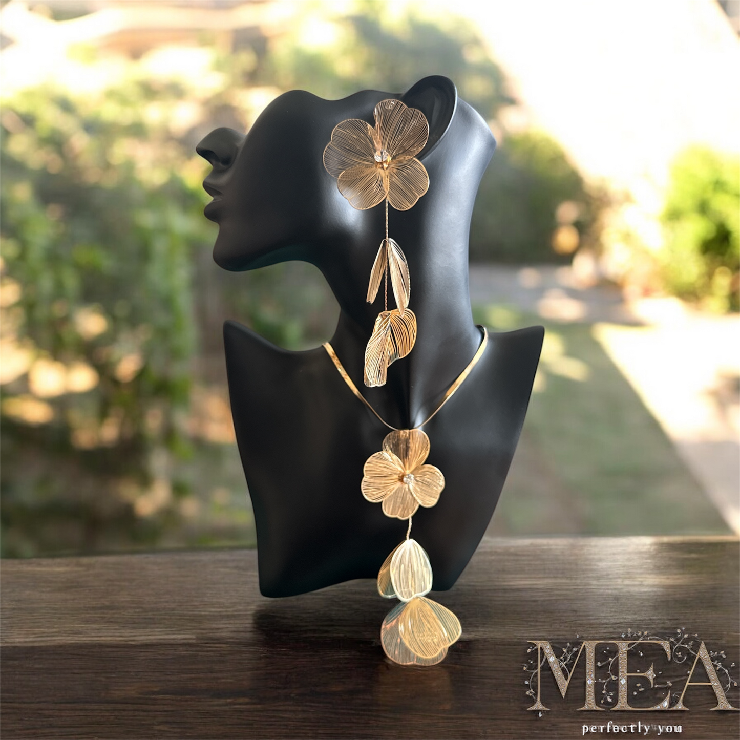 MEA Collection - Floral Jewelry Set
